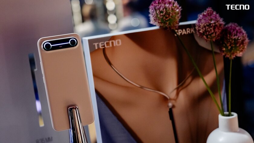 TECNO представила SPARK Slim — самый тонкий смартфон со скруглённым экраном в мире
