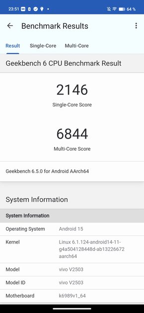 Компактный смартфон с очень удобной диагональю дисплея: обзор vivo X200 FE — Производительность и тесты. 1