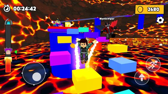 Rainbow Race: Obby Dash 0.0.3. Скриншот 3