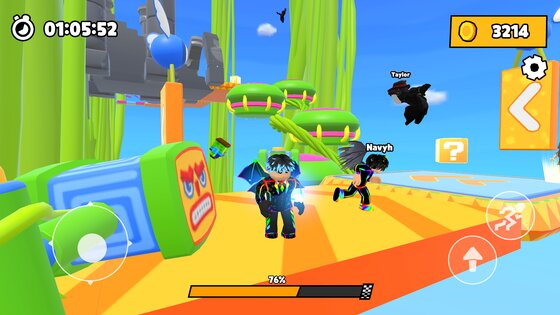 Rainbow Race: Obby Dash 0.0.3. Скриншот 8