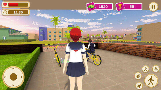 High School Girl Life Sim 3D 2.8.6. Скриншот 12