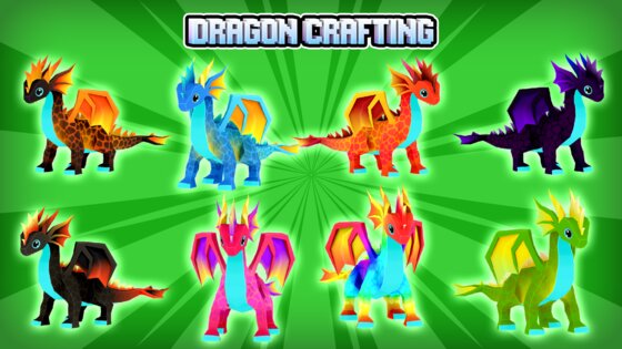 Dragon Craft Building Game 1.21.7. Скриншот 2