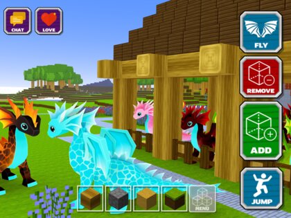 Dragon Craft Building Game 1.21.7. Скриншот 15