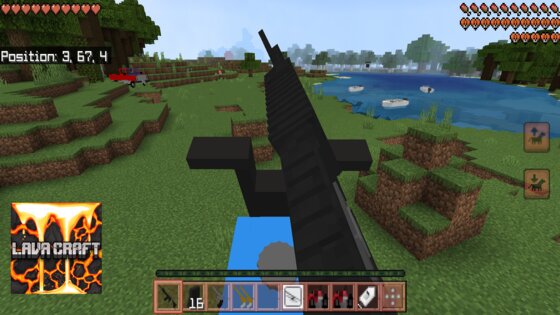 Lava Craft 2.3. Скриншот 1