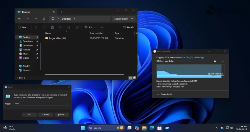 Тёмная тема в Windows 11 стала более серьезной: вот как это выглядит