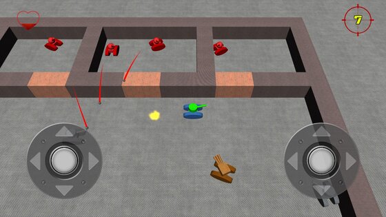 Micro Tanks 3D 1.1. Скриншот 3