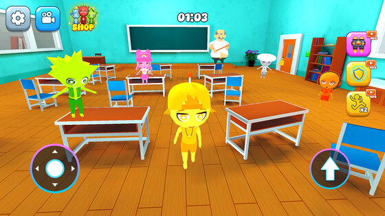 Monster School Breakout Obby 1.0.6. Скриншот 11