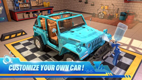 Car Mods Factory — Match 3 3.0.6. Скриншот 1