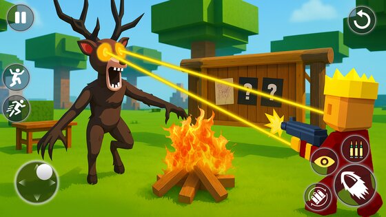 Forest Survival: Night Shooter 1.6. Скриншот 1