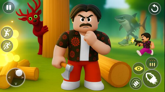 Forest Survival: Night Shooter 1.6. Скриншот 16