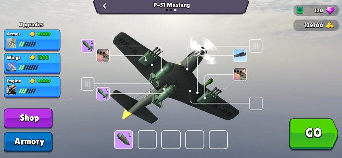 Bomber Ace 1.3.85. Скриншот 6