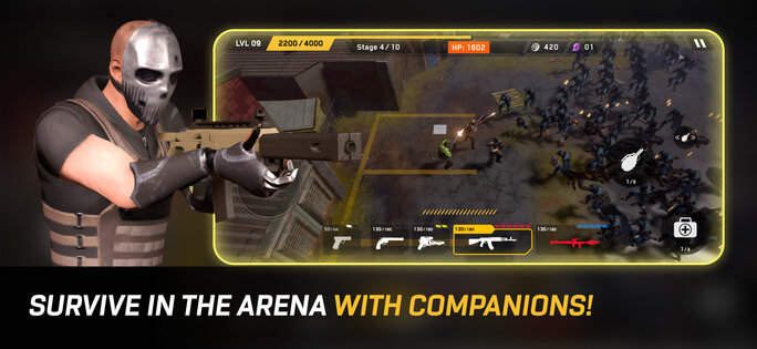 Unfair War: Zombie Robots 1.0. Скриншот 2