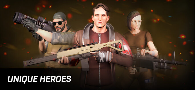 Unfair War: Zombie Robots 1.0. Скриншот 5