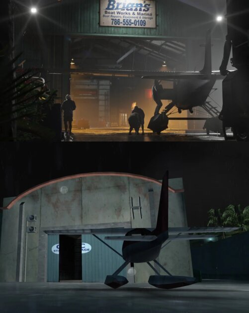 Геймер переснял промо-скриншоты GTA 6 в GTA Vice City: вот как это выглядит