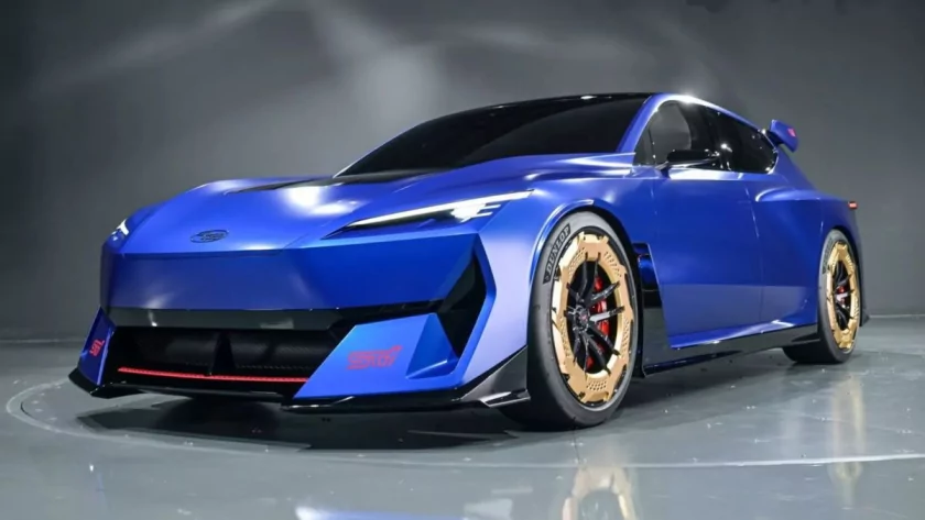 Возвращение легенды: Subaru показала два новых концепта STI — бензиновый и электрический