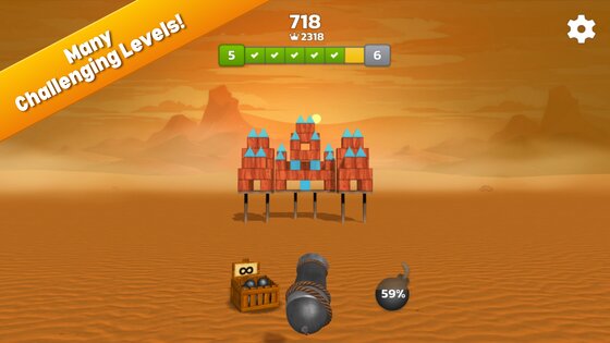 Cannon Balls 3D 20251001. Скриншот 8