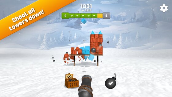 Cannon Balls 3D 20251001. Скриншот 10