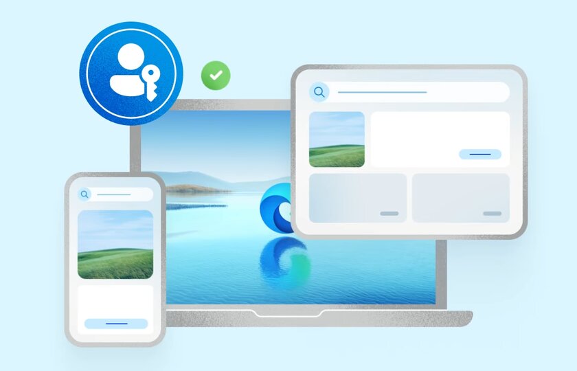 Пароли в прошлом: Microsoft Edge теперь хранит ключи доступа и синхронизирует их