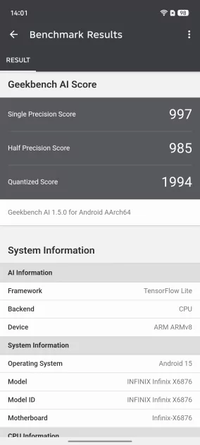 Недорогой геймерский смартфон с сенсорными триггерами и 144 Гц: обзор Infinix GT 30 — Производительность и тесты. 3