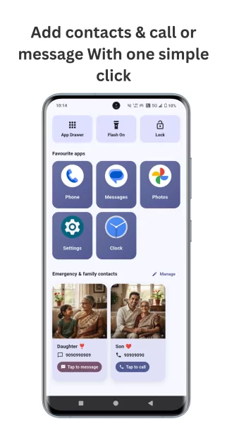Разработчик выпустил Android-лаунчер для пожилых людей и ценителей минимализма