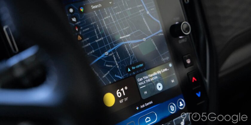 Android Auto начинает получать Gemini — понимает команды на естественном языке