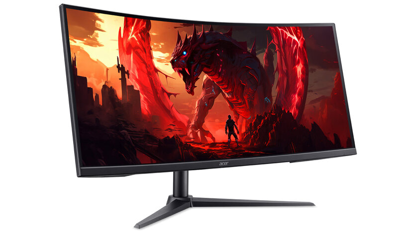 Acer представила в России геймерский 2К-монитор с изогнутой матрицей