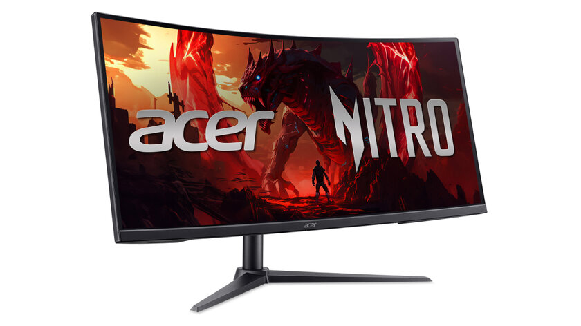 Acer представила в России геймерский 2К-монитор с изогнутой матрицей