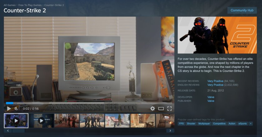 Valve сделала страницы в Steam гораздо шире: изучать игры теперь удобнее