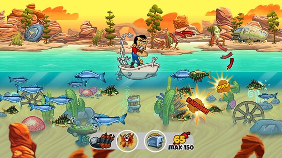 Dynamite Fishing – World Games 1.3.4. Скриншот 2