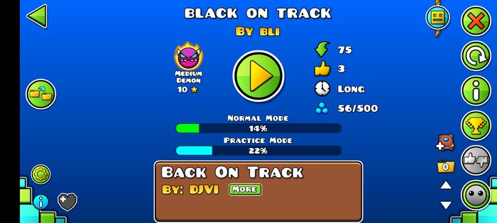 bbgdps — приватный сервер по geometry dash. Скриншот 2