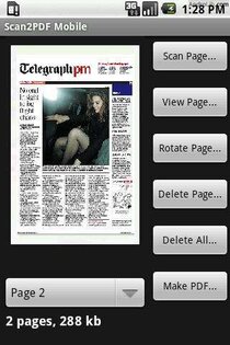 Scan2PDF Mobile Lite 2.13. Скриншот 2