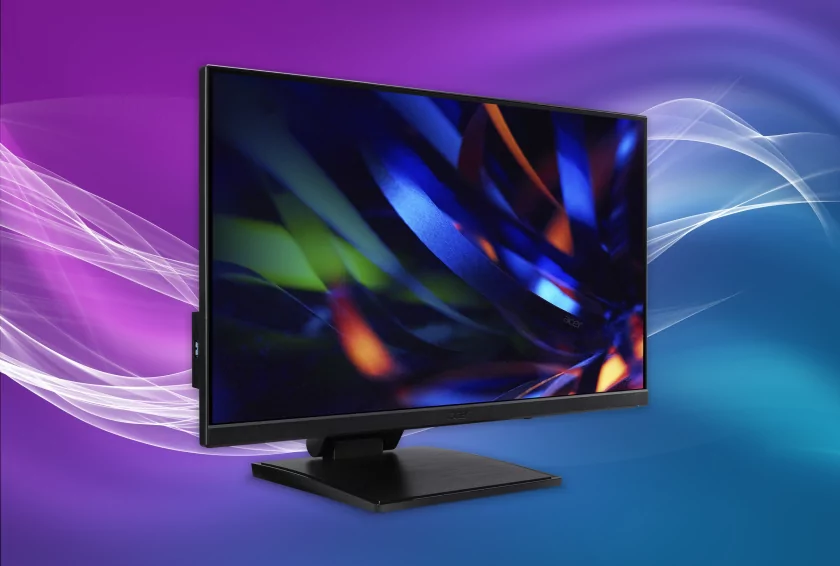 В России стартовали продажи 24-дюймового сенсорного монитора Acer UT241YA для рабочих процессов