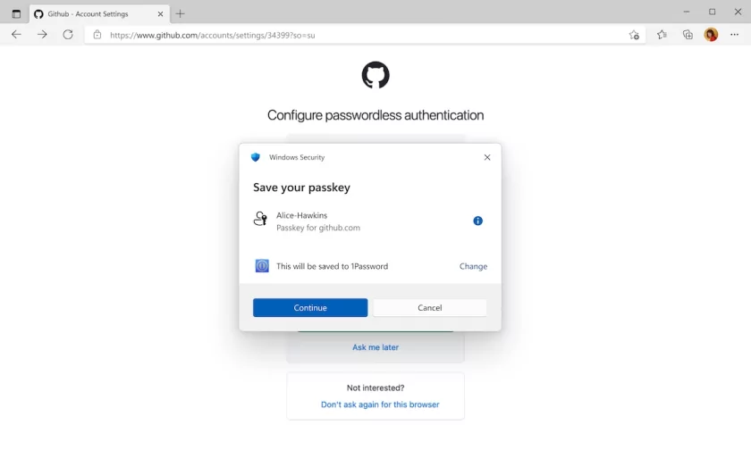 Windows 11 теперь поддерживает сторонние менеджеры паролей