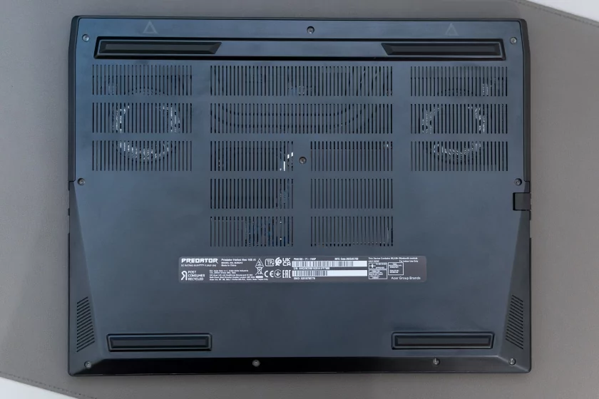 Обзор Predator Helios Neo 16S AI: производительный ноутбук может быть тонким и нетяжёлым — Дизайн. 3