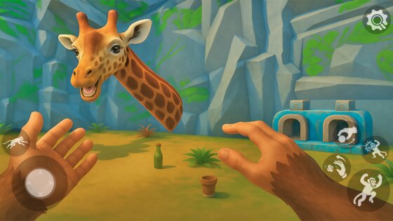 Bad Zoo Monkey Prank Simulator 0.7. Скриншот 1