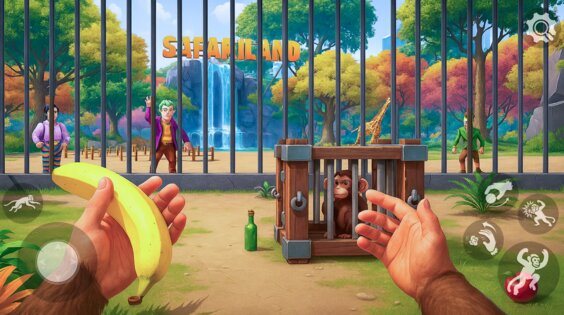 Bad Zoo Monkey Prank Simulator 0.7. Скриншот 6