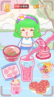 Mukbang ASMR Livestream Party 0.0.5. Скриншот 10