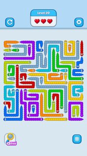 Wiggle Escape: Snake Puzzle 1.1.5. Скриншот 19
