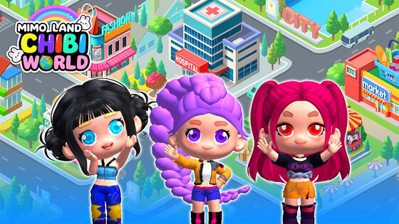 Mimo Land: Chibi World 1.1.8. Скриншот 1