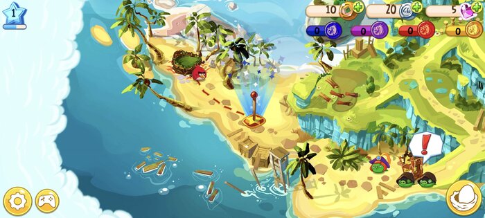 Angry Birds Epic:Elegy Of Netherwing (Модификация). Скриншот 4