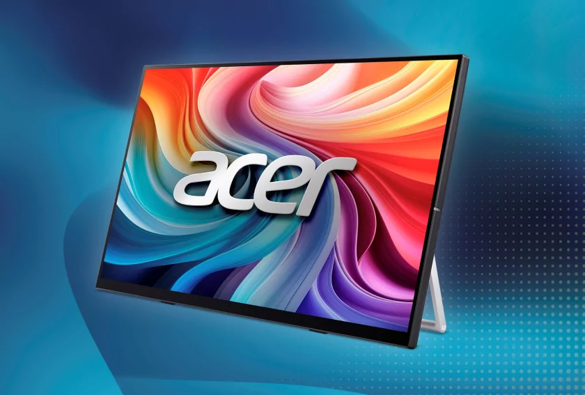 Acer представила сенсорные мониторы UT222Q и UT272 для бизнеса — когда мышка не нужна