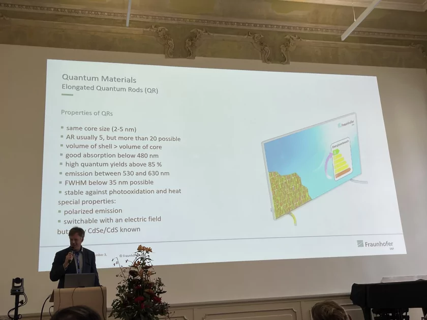 Квантовые стержни вместо квантовых точек: представлена более энергоэффективная технология QRED