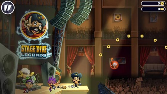 Stage Dive Legends 1.1.7. Скриншот 1