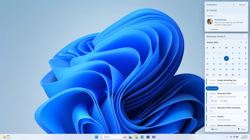 Microsoft добавила в Windows 11 полезную функцию для любителей планировать свои дела