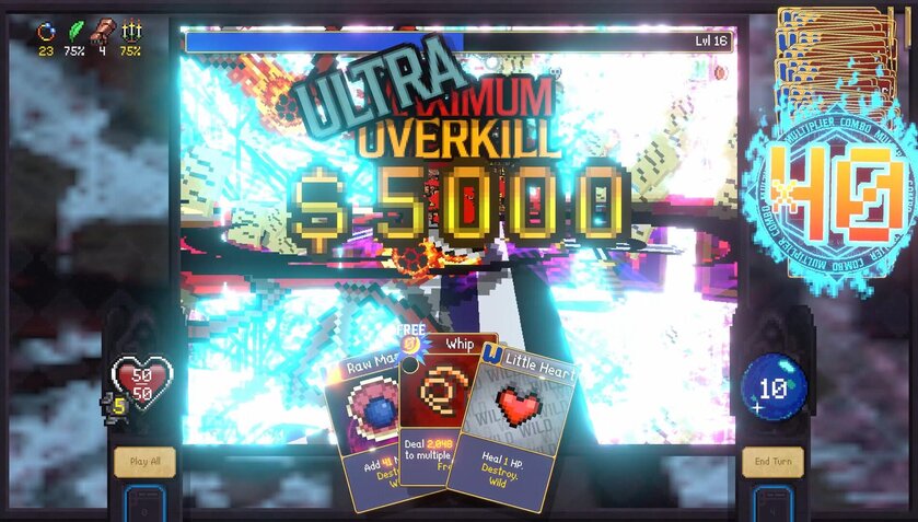 Разработчики Vampire Survivors представили ККИ с элементами рогалика и видом от первого лица