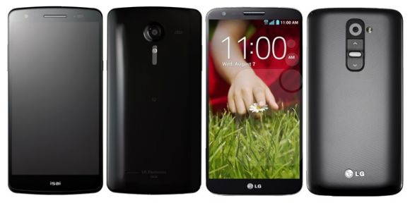 Дизайн смартфона LG G3 будет отличаться от японской версии LG Isai FL