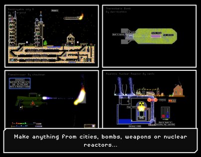 The Powder Toy 1.21. Скриншот 5