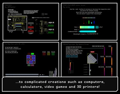 The Powder Toy 1.21. Скриншот 6