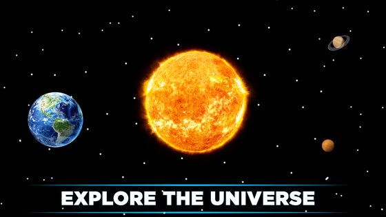 Universe Space Simulator 3D 3.2. Скриншот 3