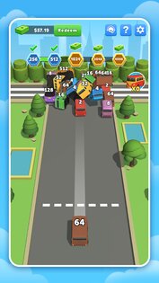 Bus Merge 2048 1.0.2. Скриншот 1